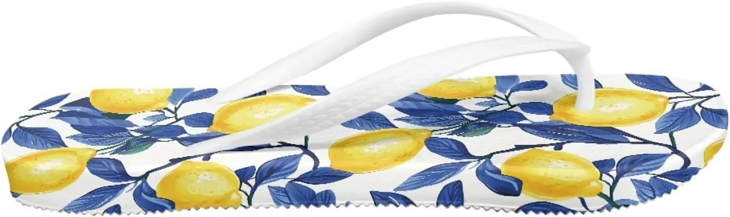 UNICEU Womens Flip Flops Casual Comfortable Soft Footbed Beach Thong Sandals Non-Slip Quick Dry Bathroom Shower Shoes