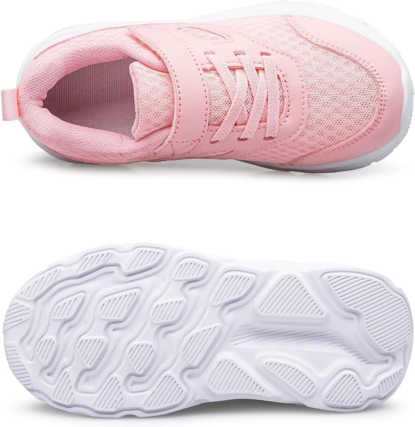vibdiv Kid's Shoes Sneakers Tennis Laceless Boys Girls Casual School