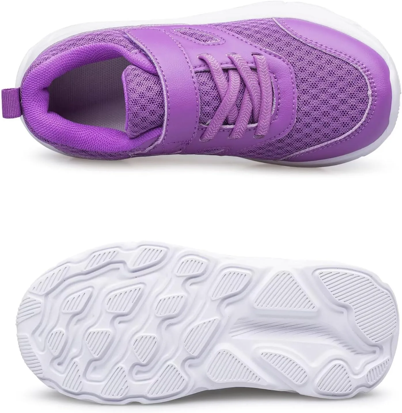 vibdiv Kid's Shoes Sneakers Tennis Laceless Boys Girls Casual School