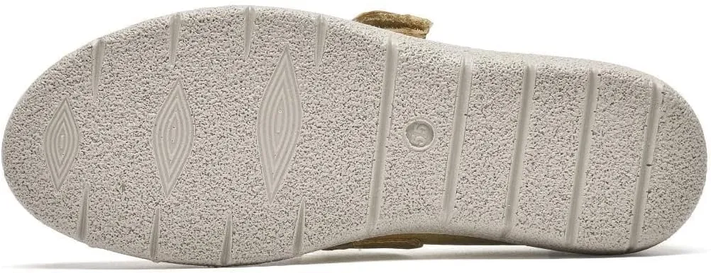 VJH confort Mary Jane Flats Orthopedic Shoes Women's,Breathable Slip-On Light Weight Comfort Orthotic Casual Walking Shoes