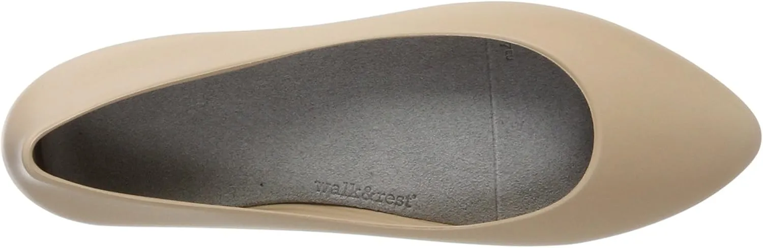 walk&rest Women's Closed-Toe Ballerina Pumps