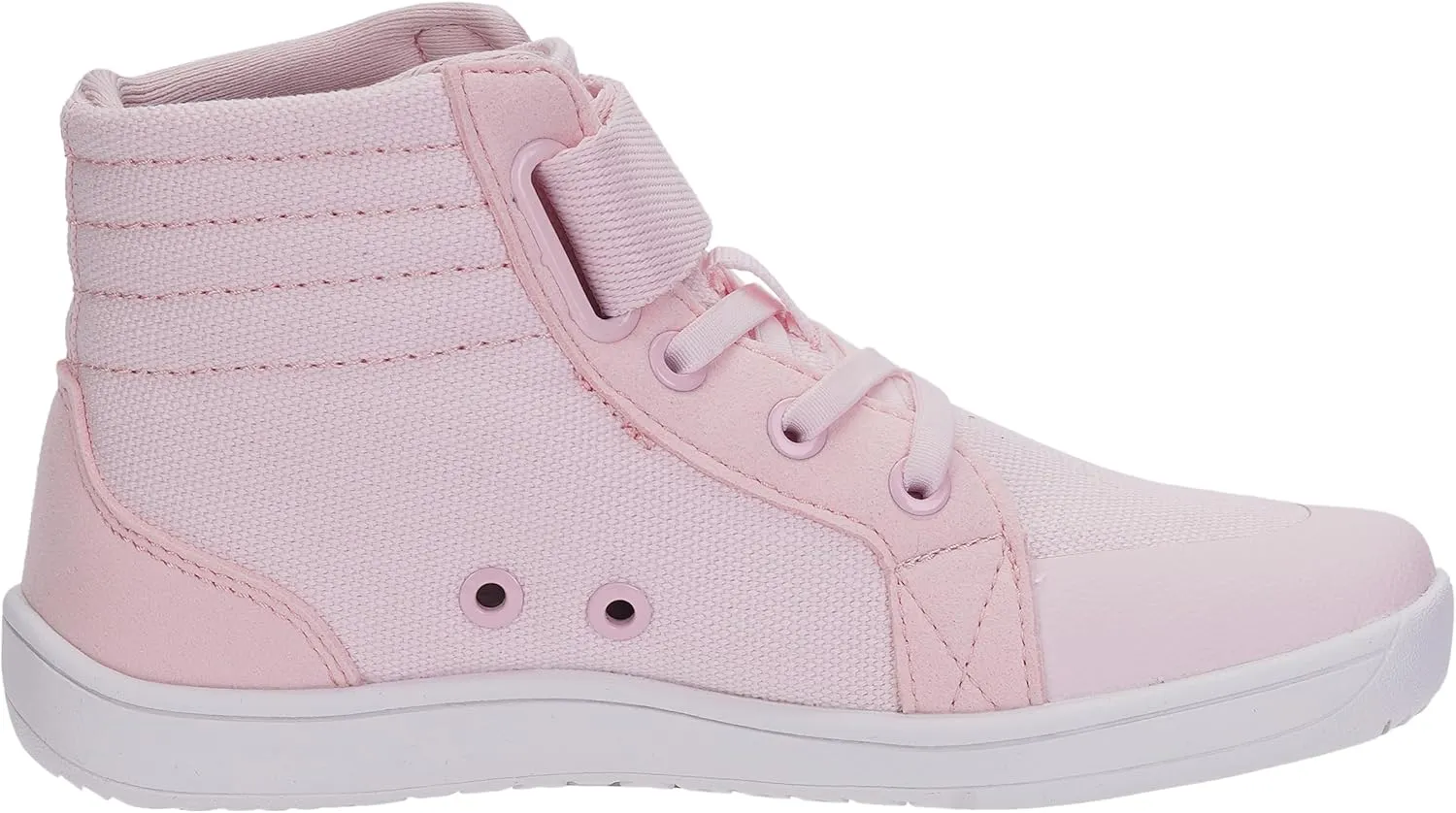 WHITIN Little/Big Kid Wide High Top Barefoot Shoes | Street-Style Minimalist Sneakers for Boys/Girls | Natural & Healthy Fit