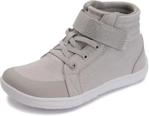WHITIN Little/Big Kid Wide High Top Barefoot Shoes | Street-Style Minimalist Sneakers for Boys/Girls | Natural & Healthy Fit