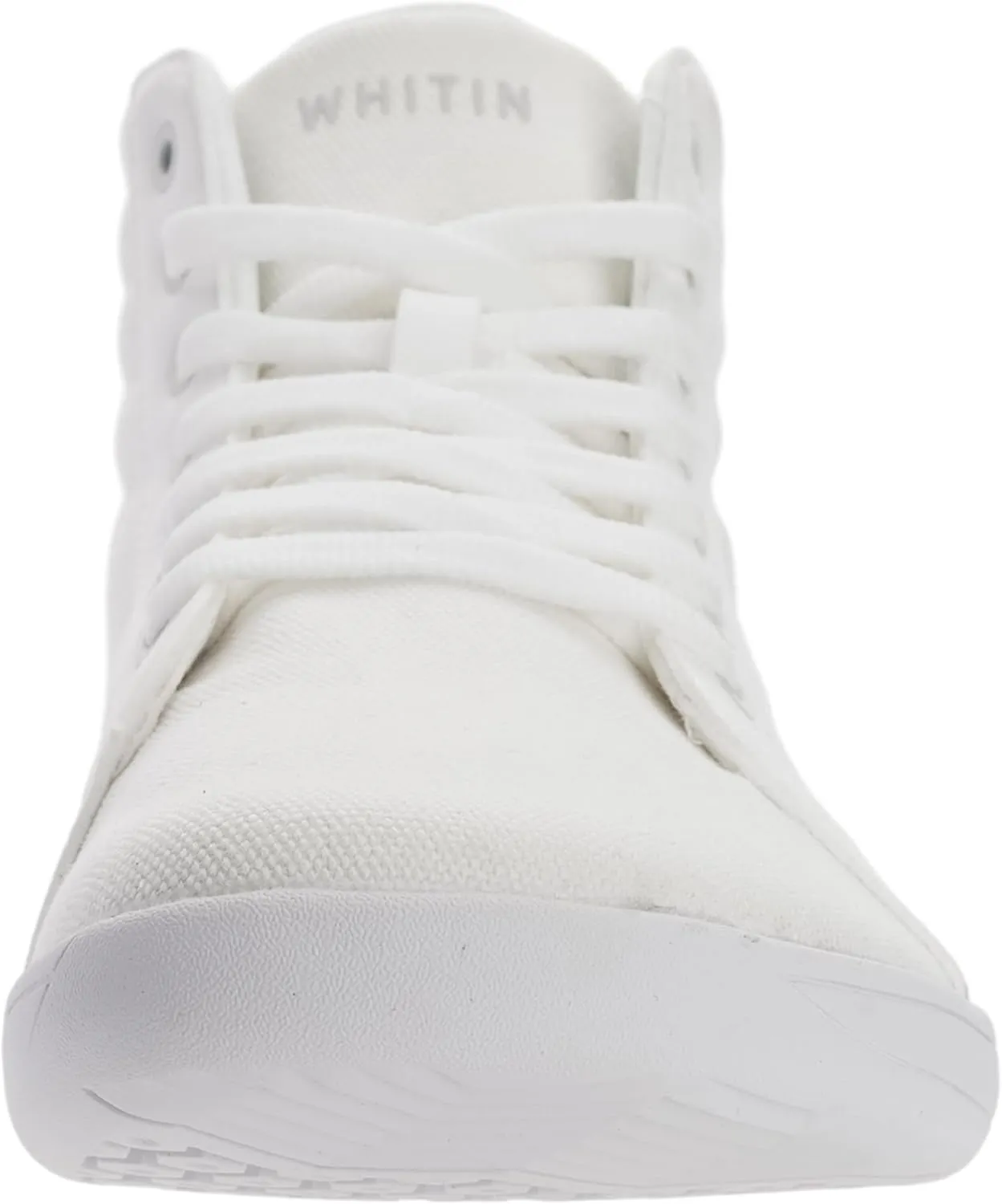 WHITIN Women's Wide High-Top Canvas Barefoot Sneakers | Minimalist Street-Ready Fit | Comfort-Forward Ankle Support
