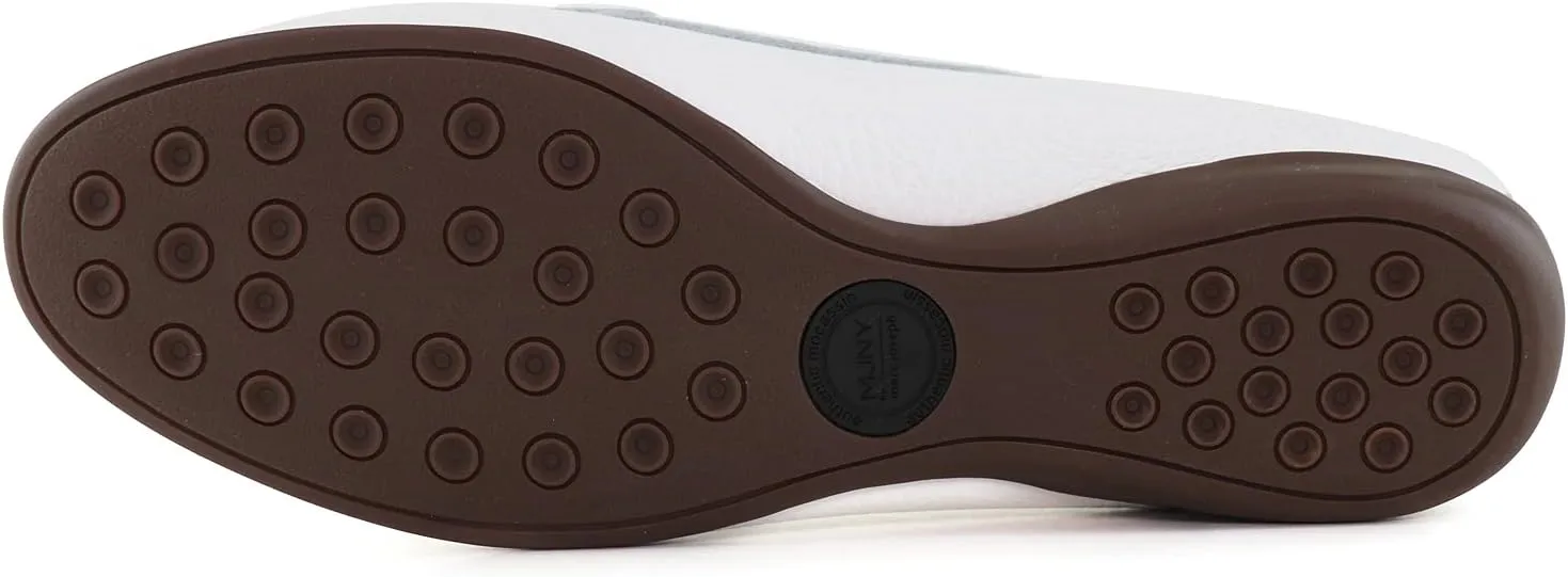 Women's Genuine Leather Casual Comfort Slip on Loafers