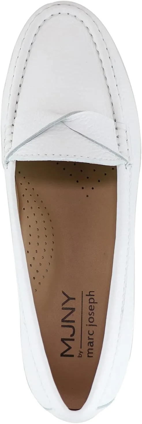 Women's Genuine Leather Casual Comfort Slip on Loafers