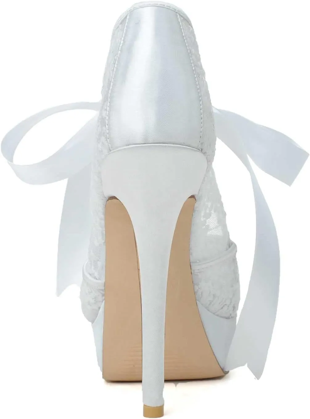 Women's Mary Kitten Heels Platform ​High Heels Sandals Peep Toe Dress Wedding Bridal Shoes for Women Bride Bridesmaid