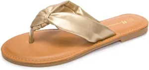 Women's Thong Sandals Flip Flop T Strap Sandals Slip On Flat Sandals Casual Slide Sandals for Women Dressy Summer