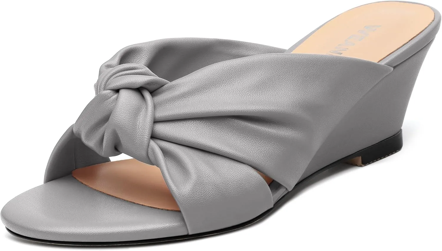 Women's Wedge Heel Sandals,Round Open Toe Slope Sandals for women,Casual Party,Dating,Vacation,Summer Must Have Sandals