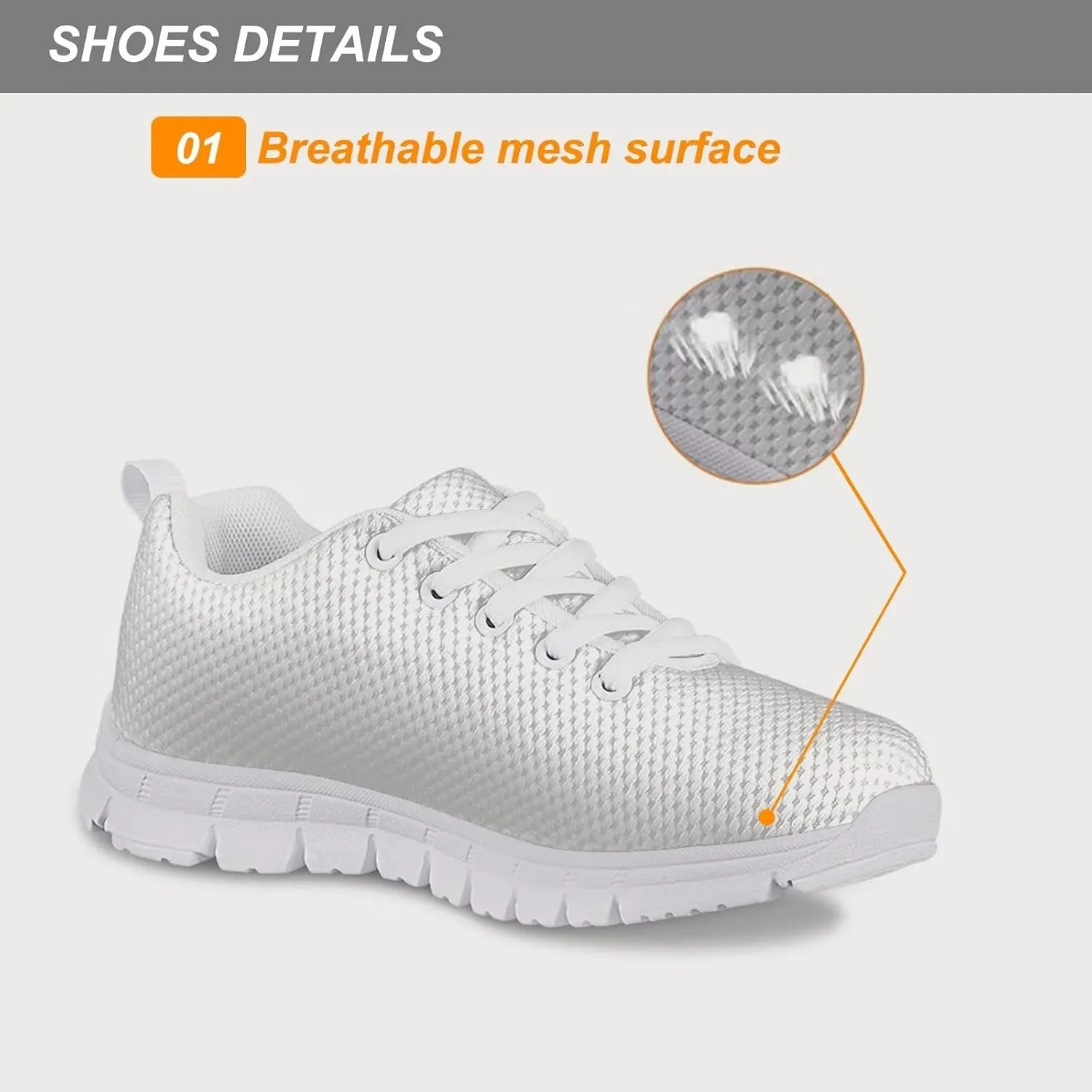 Ystardream Girls Running Shoes Mesh Fitness Shoe Indoor Training Sneaker Lightweight Outdoor Sports Athletic Tennis Shoes